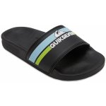 Quiksilver Rivi Slide XKNB/black/Orange/blue – Zboží Mobilmania