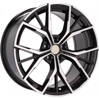 Racing Line B1667 8x19 5x120 ET30 black polished – Hledejceny.cz
