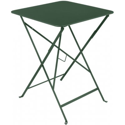 Fermob Bistro 57 x 57 cm Tmavě zelený kovový skládací stůl – Hledejceny.cz