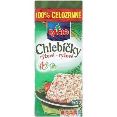 Racio Chlebíčky rýžové 130 g – Zboží Mobilmania