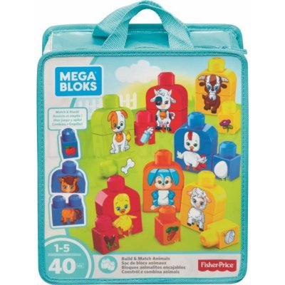 Mega Bloks sestav si zvířátka (40ks) – Zboží Mobilmania