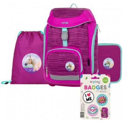Oxybag OXY Sherpy růžová 4-dílný – Zboží Dáma