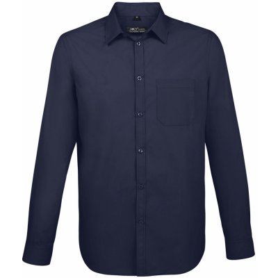 Sol's Baltimore fit pánská košile s dlouhým rukávem SL02922 dark blue – Hledejceny.cz