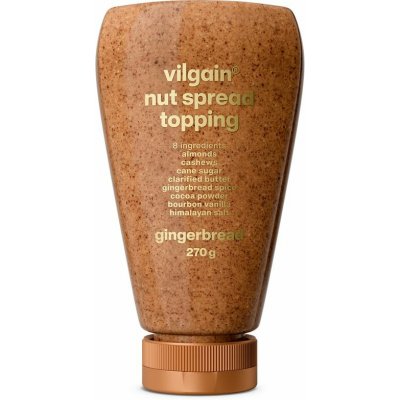 Vilgain Nut Spread Topping skořicová máslová sušenka 260 g – Zboží Dáma