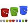 Úklidový kbelík Injeton Plast plastový kbelík 5 l VM světle zelené