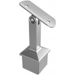 Hahn Steel Nerezový držák madla (pr. 42.4 mm) pro sloupek 40 x 40 x 2,0 mm, AISI 304-brus – Zboží Mobilmania