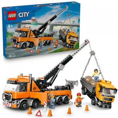 LEGO® City 60467 Výkonný vyprošťovací odtahový vůz s jeřábem – Zboží Mobilmania
