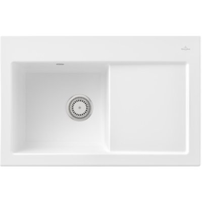 Villeroy & Boch Subway Keramický dřez 780x510 mm s odtokem, CeramicPlus, alpská bílá – Hledejceny.cz