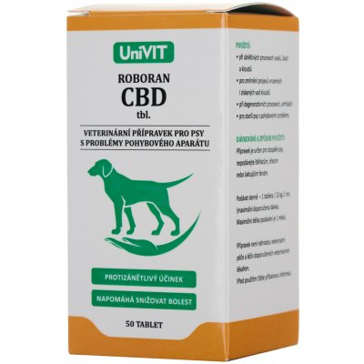 Roboran CBD pro psy 50 tbl – Hledejceny.cz
