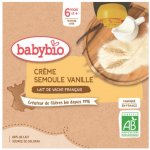 Babybio Kapsička krém krupička vanilka 4 x 85 g – Zboží Dáma