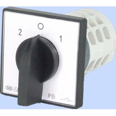 Elektromet Vačkový spínač 2-0-1 3P 25A IP65 Obloukový E25-72 952571 – Hledejceny.cz