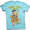 Pánské tričko s potiskem The Flinstones tričko Yabba Dabba Doo blue