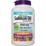 Webber naturals Salmon Oil 1000 mg 180 tablet – Hledejceny.cz