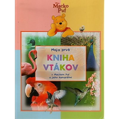 Macko Puf - Moja prvá kniha vtákov