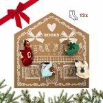 Adventní kalendář 12x ponožky Dedoles (24DXV1) M – Zboží Mobilmania