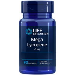 Life Extension Mega Lycopene 90 gelové tablety 15 mg