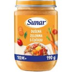 Sunar Dušená zelenina s čočkou 190 g – Zbozi.Blesk.cz
