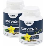 Adiel Kotvičník zemní Forte s vitamínem E 2x 90 kapslí