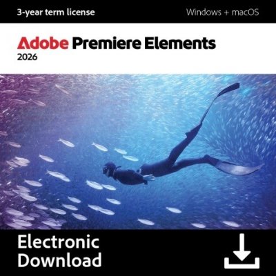 Adobe Premiere Elements 2026, WIN/MAC - 3 roky – Zboží Živě