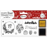 Razítka Aladine Stampo Noël, 12 ks - Krásné Vánoce – Zboží Dáma