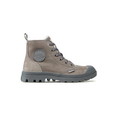 Palladium turistická obuv Pampa Hi Zip Wl 95982-055-M Cloudburst/Charcoal Gray – Zboží Mobilmania