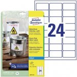 Avery Zweckform J4773-10 bílé 63.5mm x 33.9mm – Zboží Dáma