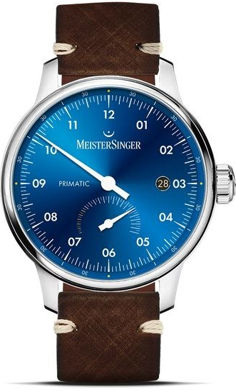 MeisterSinger PR918 Tmavě hnědý kožený řemínek