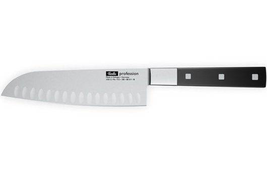 Fissler Profession nůž Santoku s vr. výbrusem 18cm