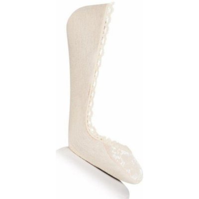 Krajkové ponožky ťapky 11852 BIANCO – Zboží Mobilmania