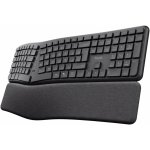 Trust Keyra Ergonomic Multidevice Wireless Keyboard 25459 – Zboží Živě