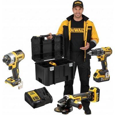 DeWalt DCD791 + DCG405 + DCF887 – Zbozi.Blesk.cz