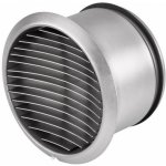 Naber P-Turbo 150 X - venkovní mřížka bez zpětné klapky nerez – Zboží Dáma