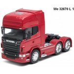 Welly Scania V8 R730 6x4 code 32670L model tahače červená 1:32 – Zboží Mobilmania