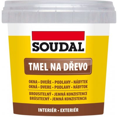 SOUDAL Tmel na dřevo 250g teak