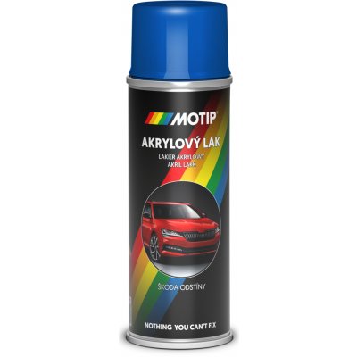 Motip sprej Škoda akrylový autolak 150 ml SD4628 modrá iris | Zboží Auto