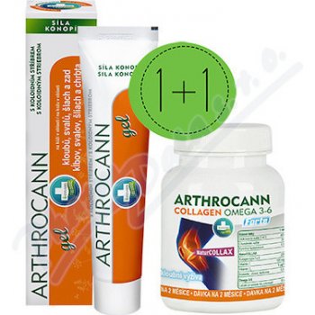 Annabis Arthrocann gel 75 ml + Arthrocan Collagen 60 tablet dárková sada