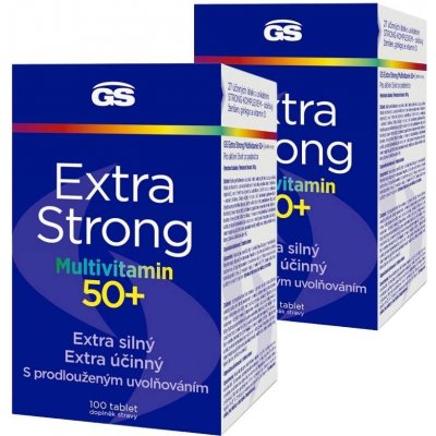 GS Extra Strong Multivitamin 50+ 2 × 100 tablet