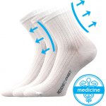 Lonka ponožky Demedik 3 pár bílá – Zboží Dáma