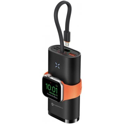 Powerbanka F-ENERGY F10K4 kompatibilní s Apple Watch PD QC3.0 3A 22,5W 10000 mAh černá – Sleviste.cz