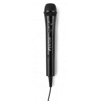 Fenton KMD55B Karaoke mikrofon s RGB osvětlením černý