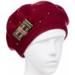 Krumlovanka dámský baret W-0106/144M vínový – Zbozi.Blesk.cz