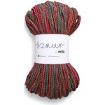 MILA Bavlněná šňůra Glitter 3mm - VÁNOČNÍ/PG135 – Zboží Dáma