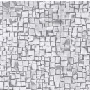 Gekkofix 13776 Samolepicí tapeta mozaika kámen šedá šířka 45 cm