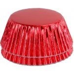 PME košíčky na muffiny Metallic red červené 50x28mm 30ks – Hledejceny.cz