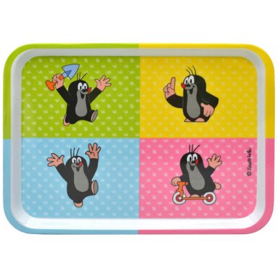 Moravská ústředna Tácek Krtek Krteček 28x20cm – Zboží Mobilmania