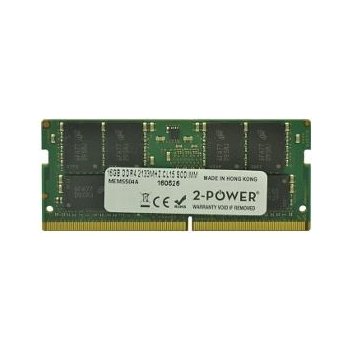 2-Power SODIMM DDR4 16GB 2133MHz CL15 MEM5504A