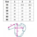 Kojenecké body s dlouhým rukávem New Baby Christmas – Sleviste.cz