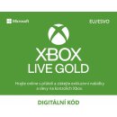 Microsoft Xbox Live Gold členství 6 měsíců