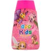 Dětské sprchové gely Happy Kids sprchový gel a šampón s vůní jahod 300 ml