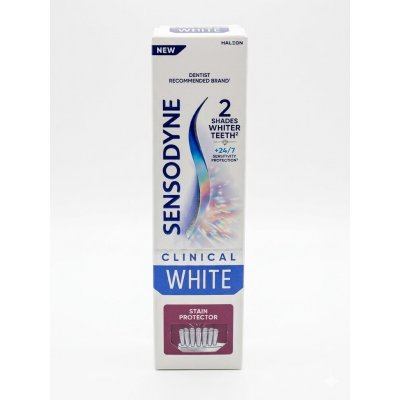 Sensodyne Clinical White Stain Protector 75 ml – Zboží Mobilmania